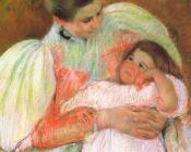 玛丽 史帝文森 卡萨特 : Nurse and Child